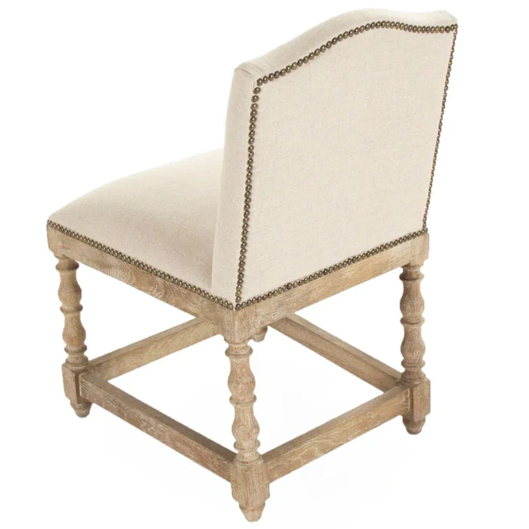 Chaises de café modernes à dossier arqué