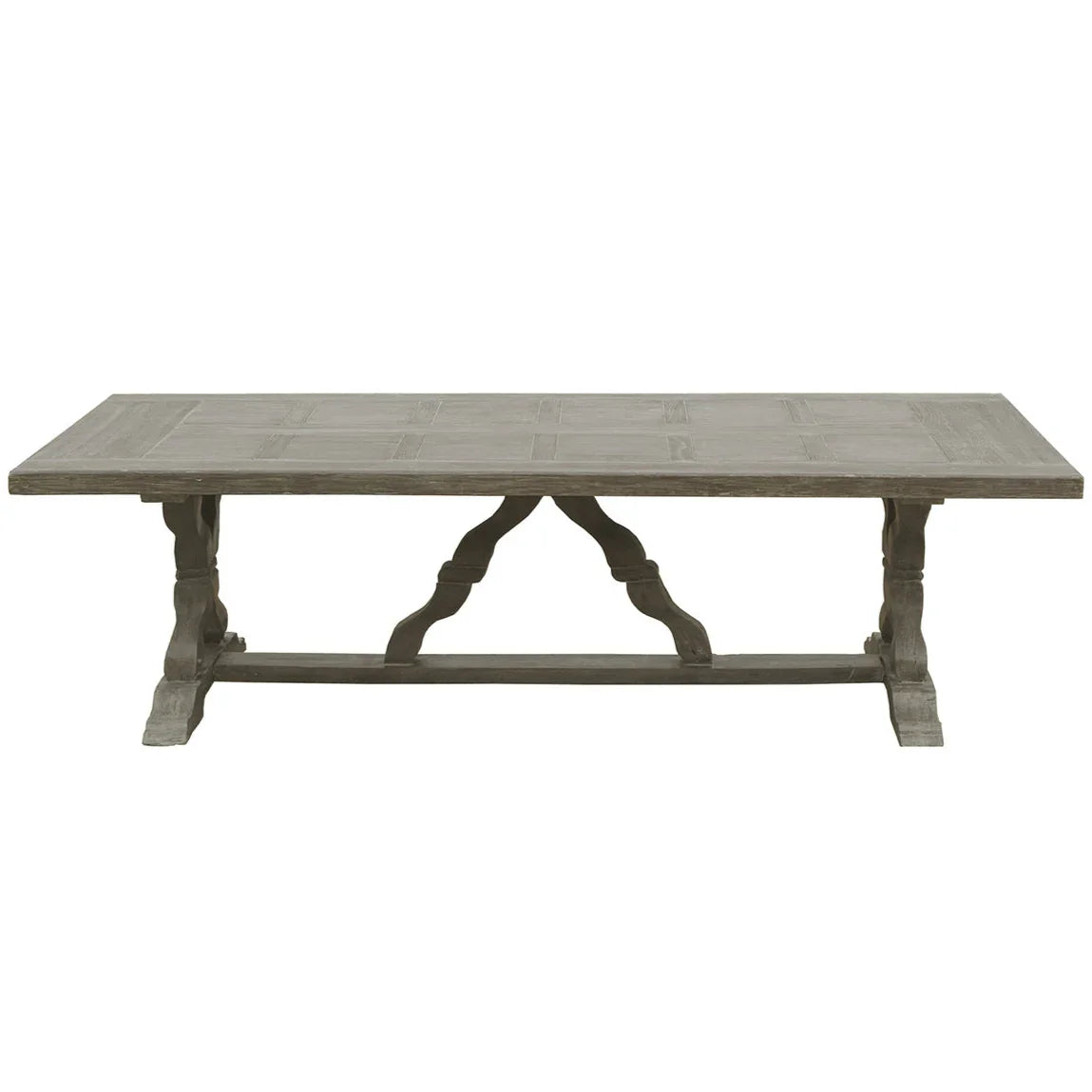 Table de salle à manger classique française en fibre de verre