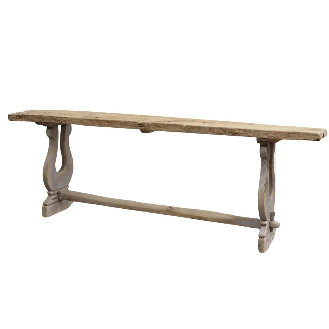Table console rustique Harp Trestle