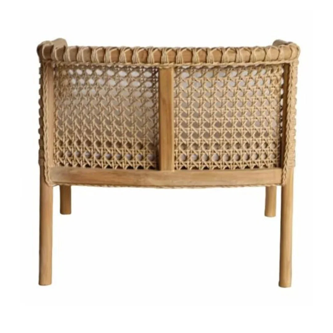 Fauteuil d'appoint en bois de teck