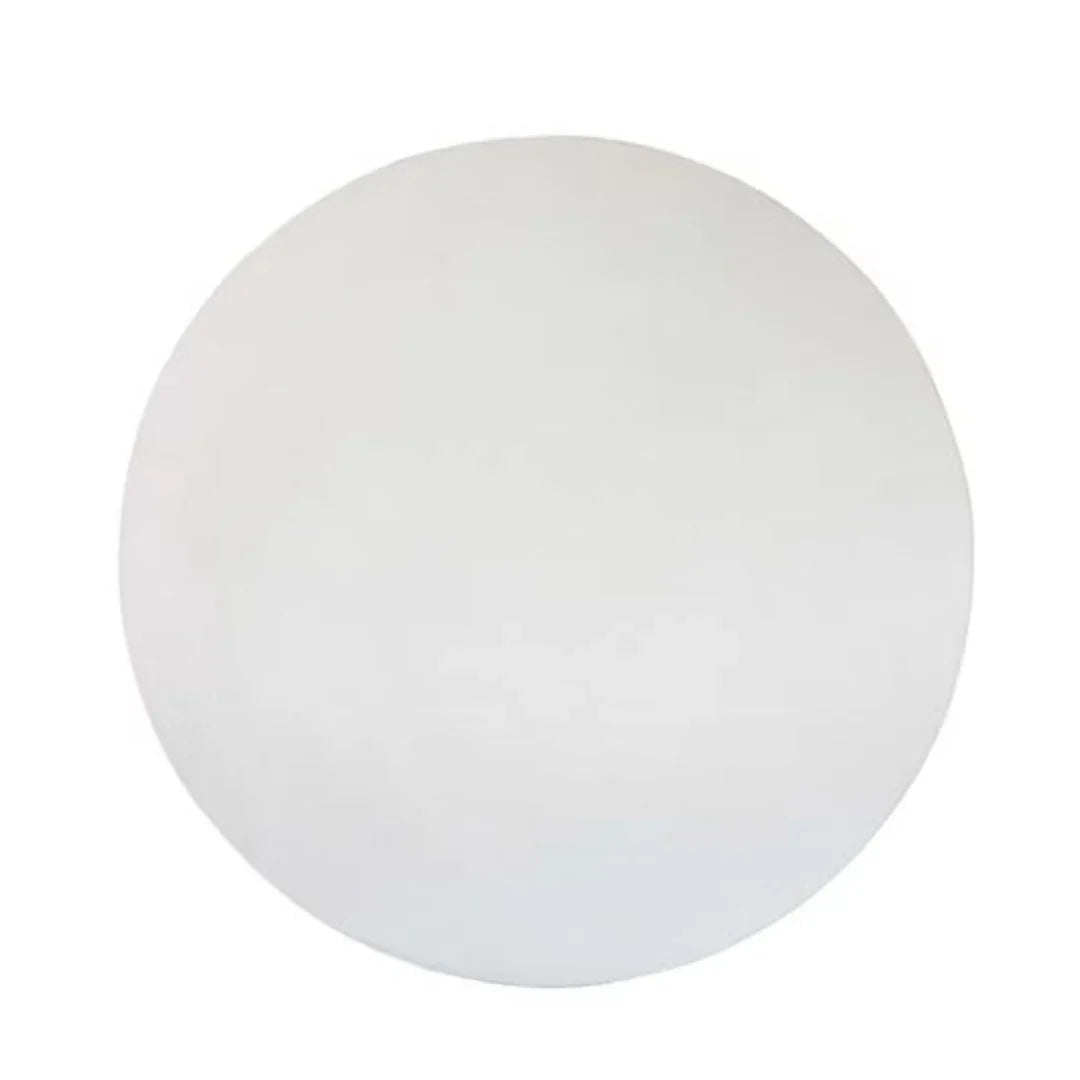 Table de salle à manger d'extérieur Silhouette en béton blanc