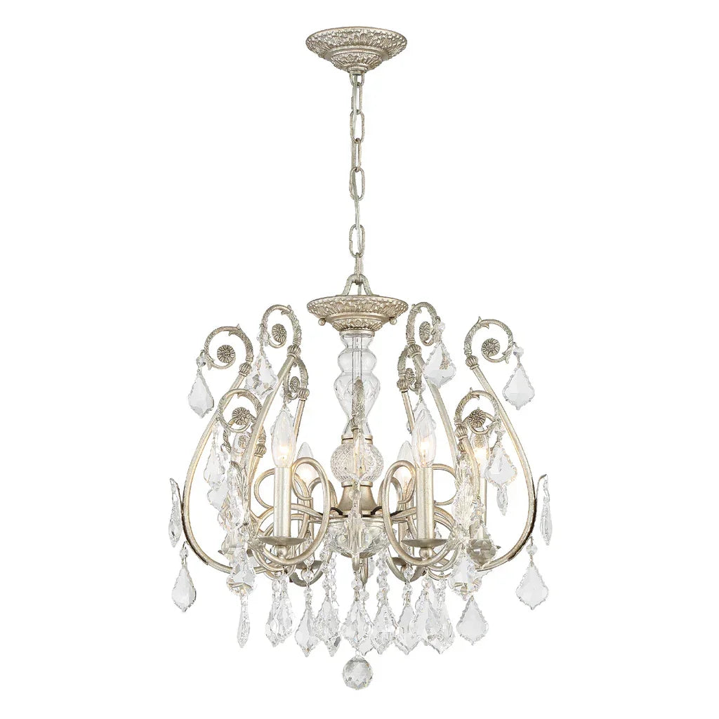 Lustre vintage en argent ancien