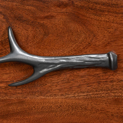 Coffre en acacia imitation os