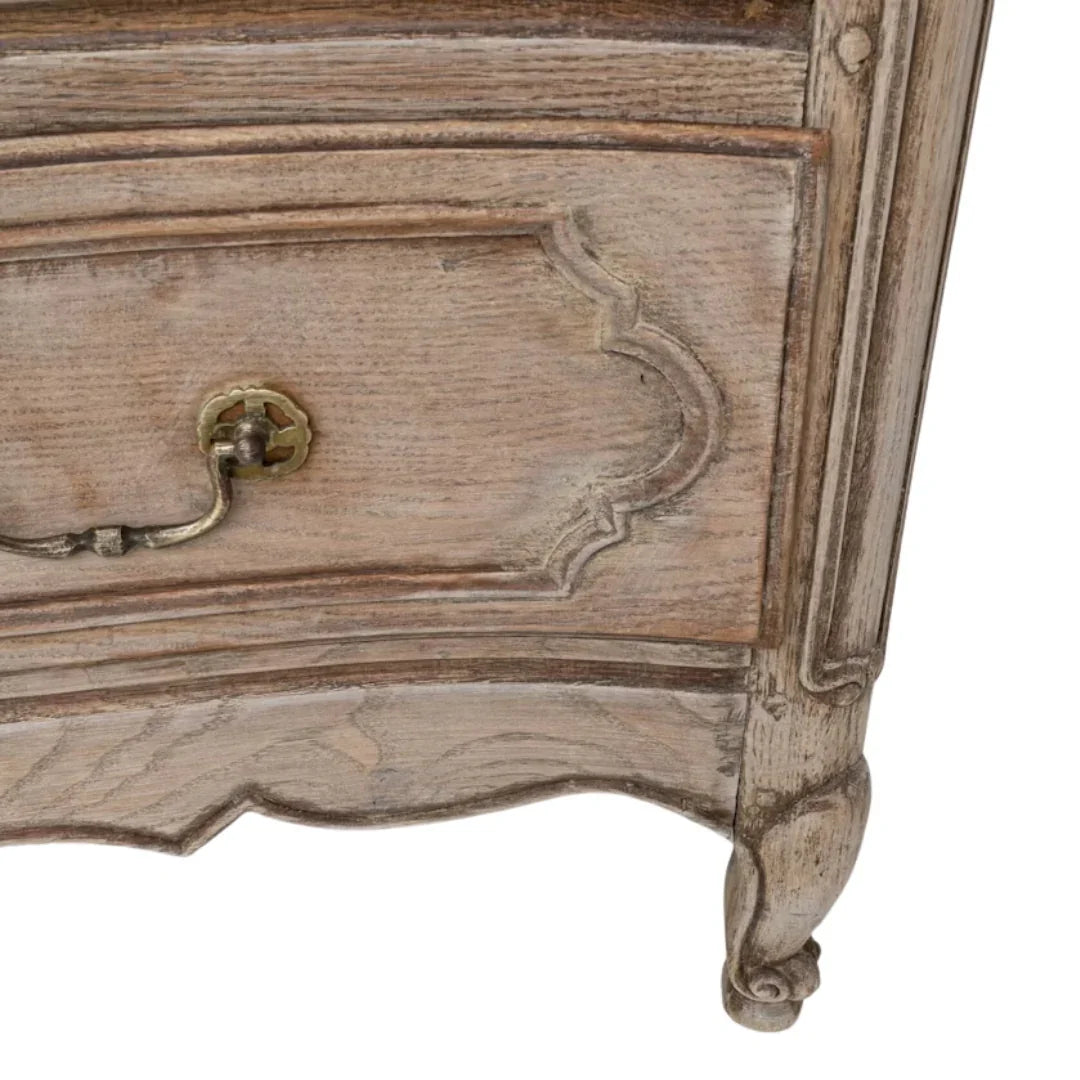 Commode ancienne en chêne belge, vers 1820