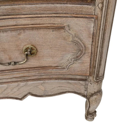 Commode ancienne en chêne belge, vers 1820