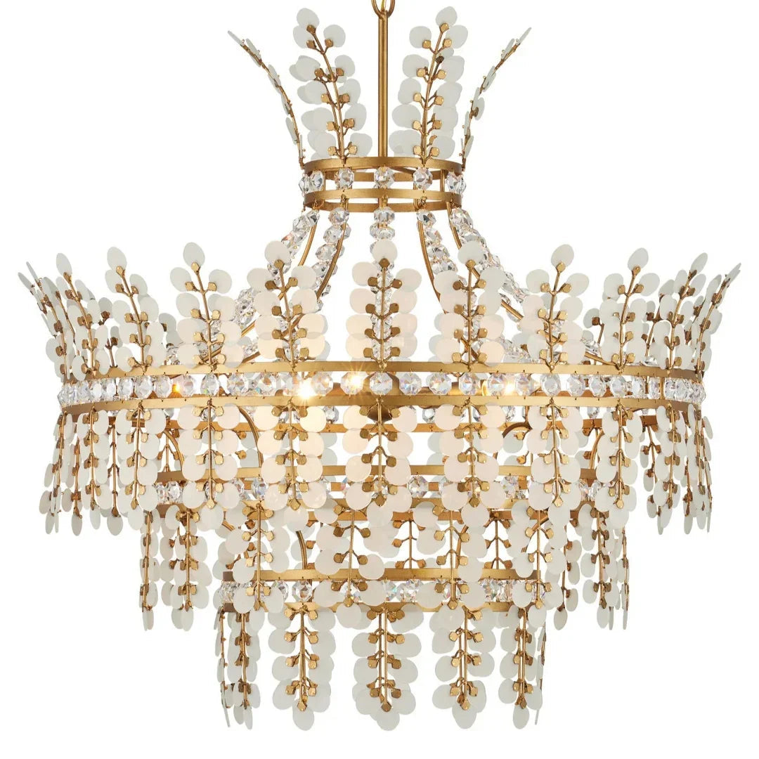 Lustre Art Déco en cristal