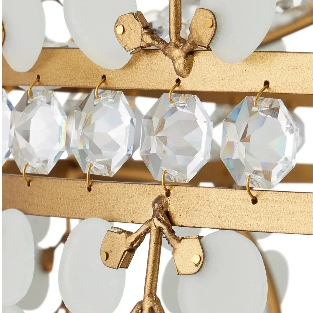 Lustre Art Déco en cristal