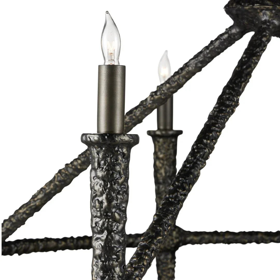 Lustre en bronze vieilli Blackthorn