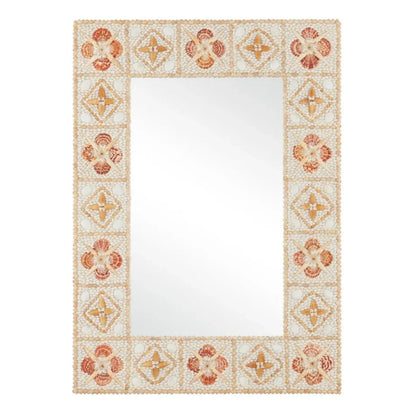 Miroir Coquillage Mosaïque Coquillage