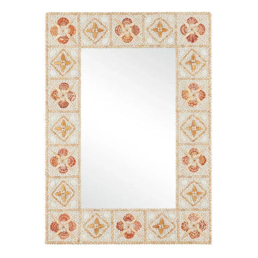 Miroir Coquillage Mosaïque Coquillage