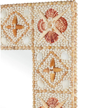 Miroir Coquillage Mosaïque Coquillage