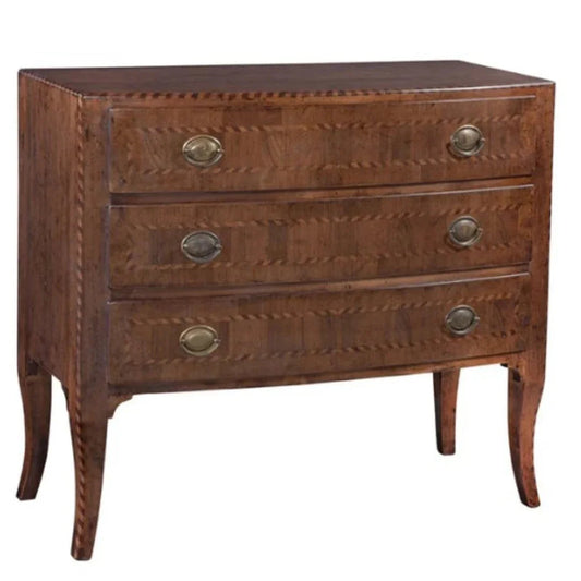 Coffre de luxe à jambes incurvées