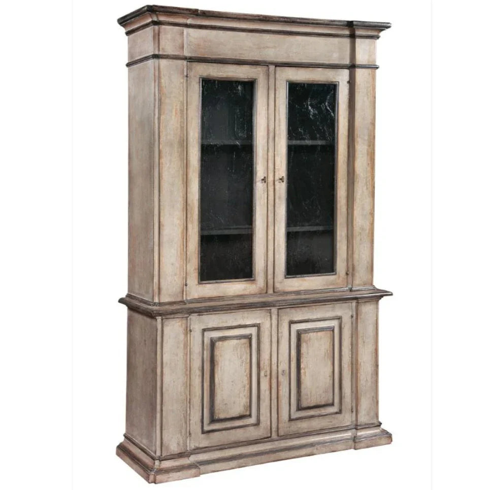 Vitrine de style campagnard français