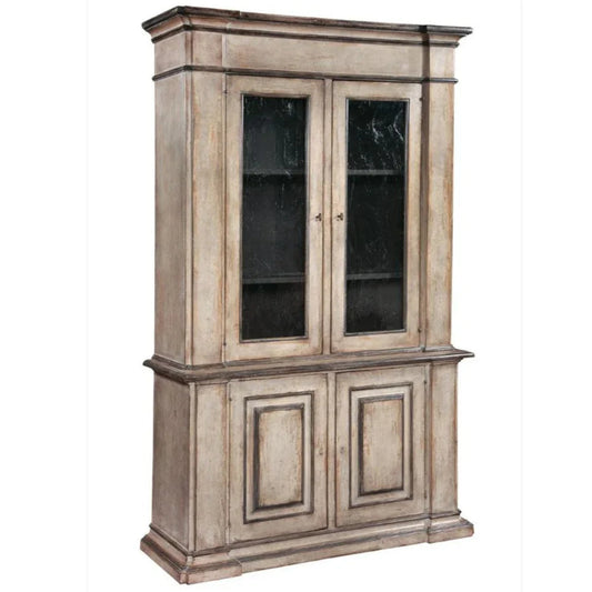 Vitrine de style campagnard français