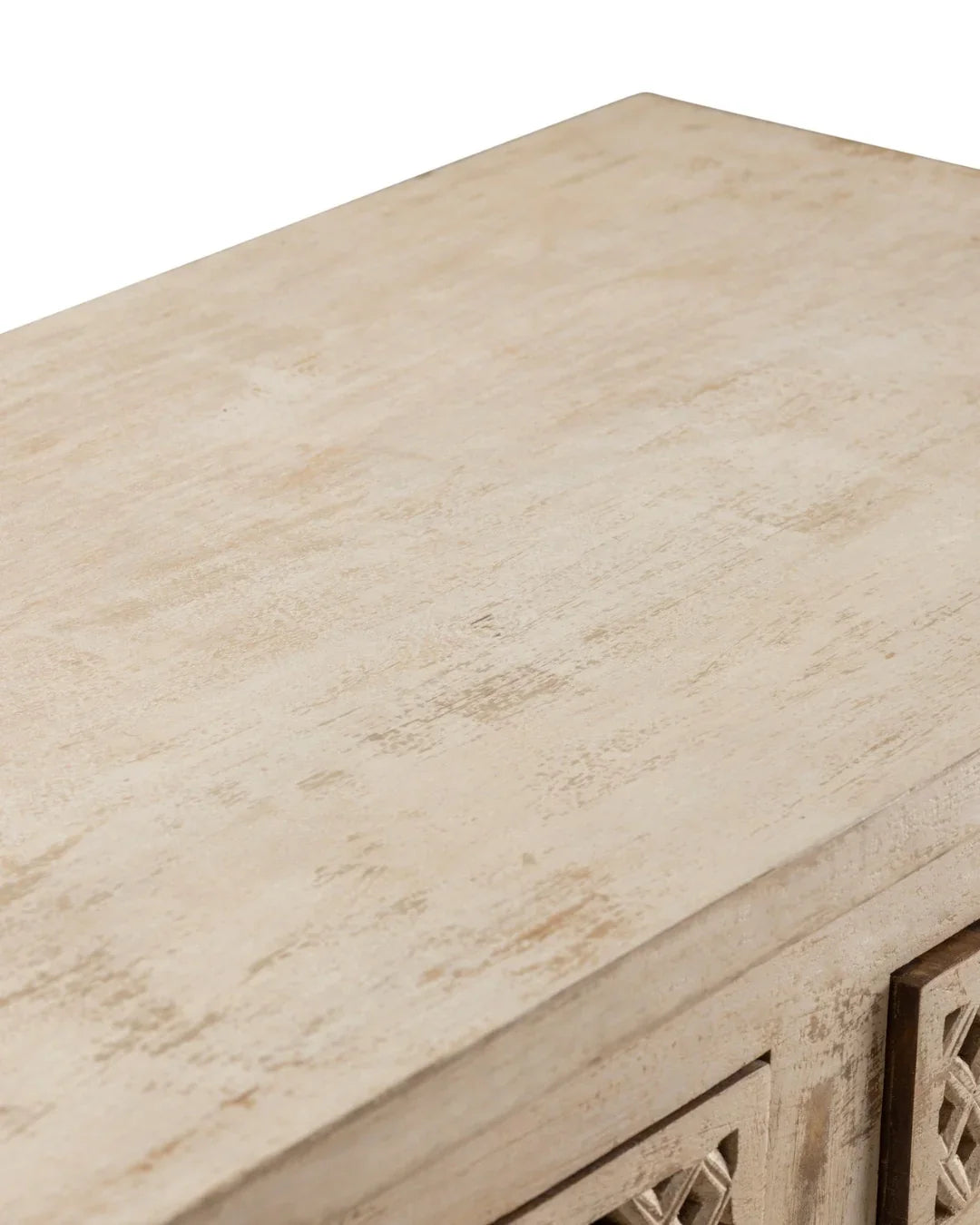 Buffet géométrique bohème naturel