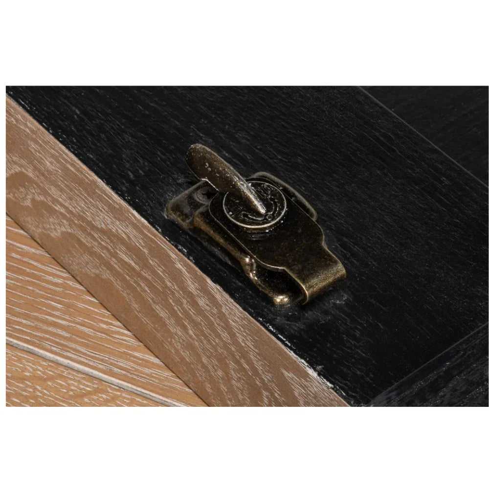 Table de salle à manger extensible en chêne style Bauhaus Dusty Oak