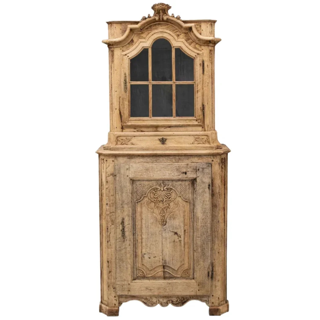 Cabinet français Louis XV, vers 1850
