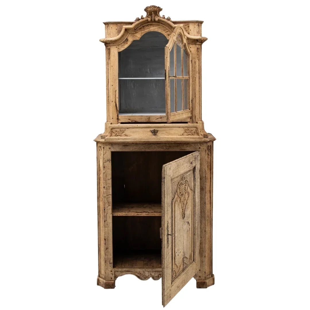 Cabinet français Louis XV, vers 1850