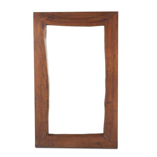 Miroir asymétrique rustique pleine longueur