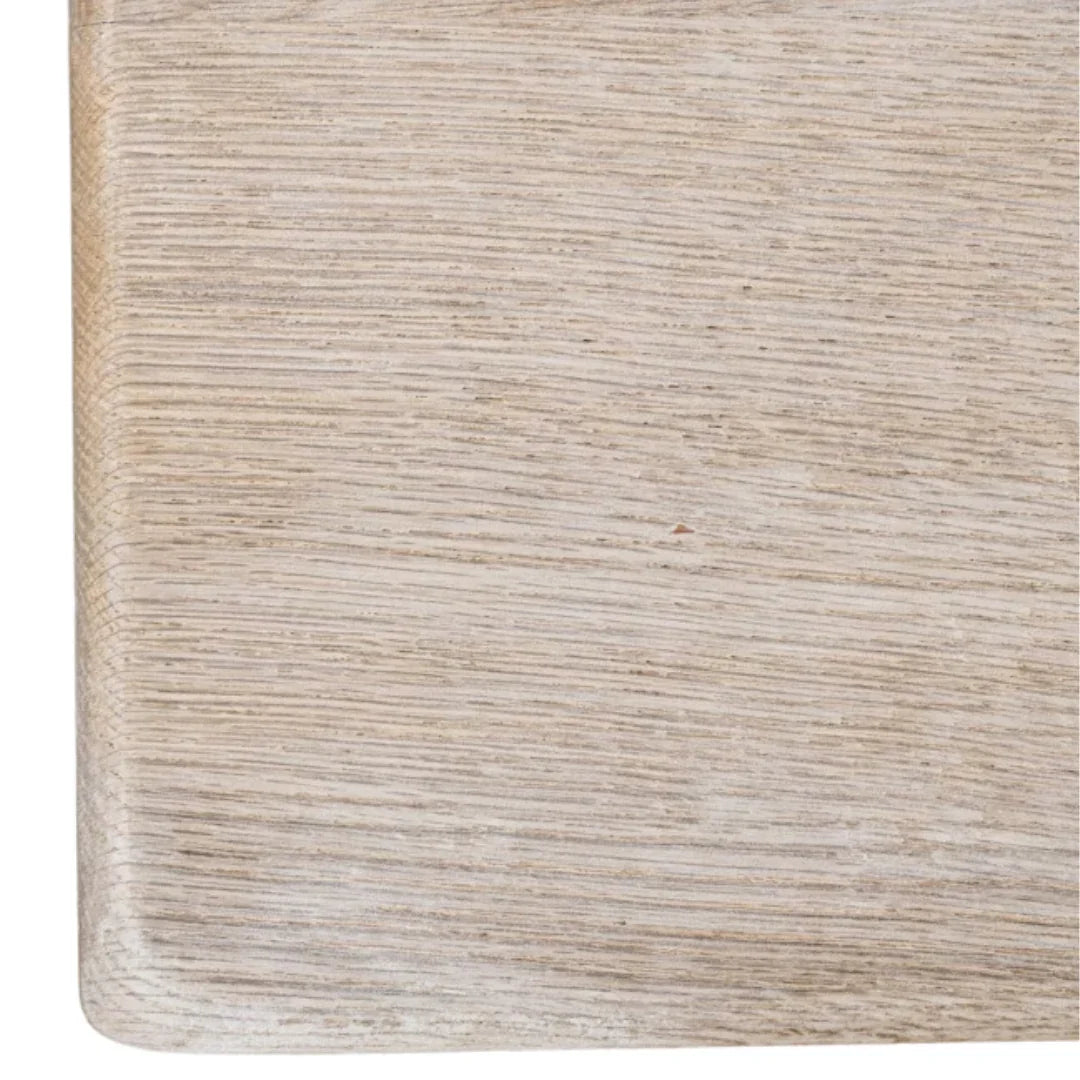 Table de salle à manger à tréteaux en chêne de style provençal français, vers 1940