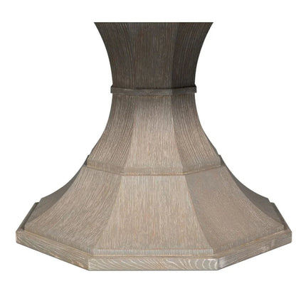 Table de salle à manger Giselle Jupe en chêne Moonskin