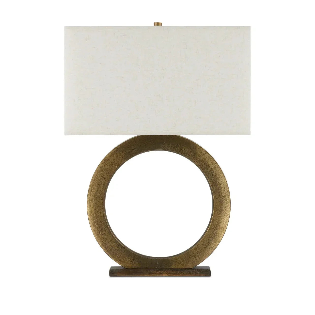 Lampe de table sculpturale Golden Loop