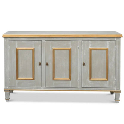 Buffet Louis gris et or