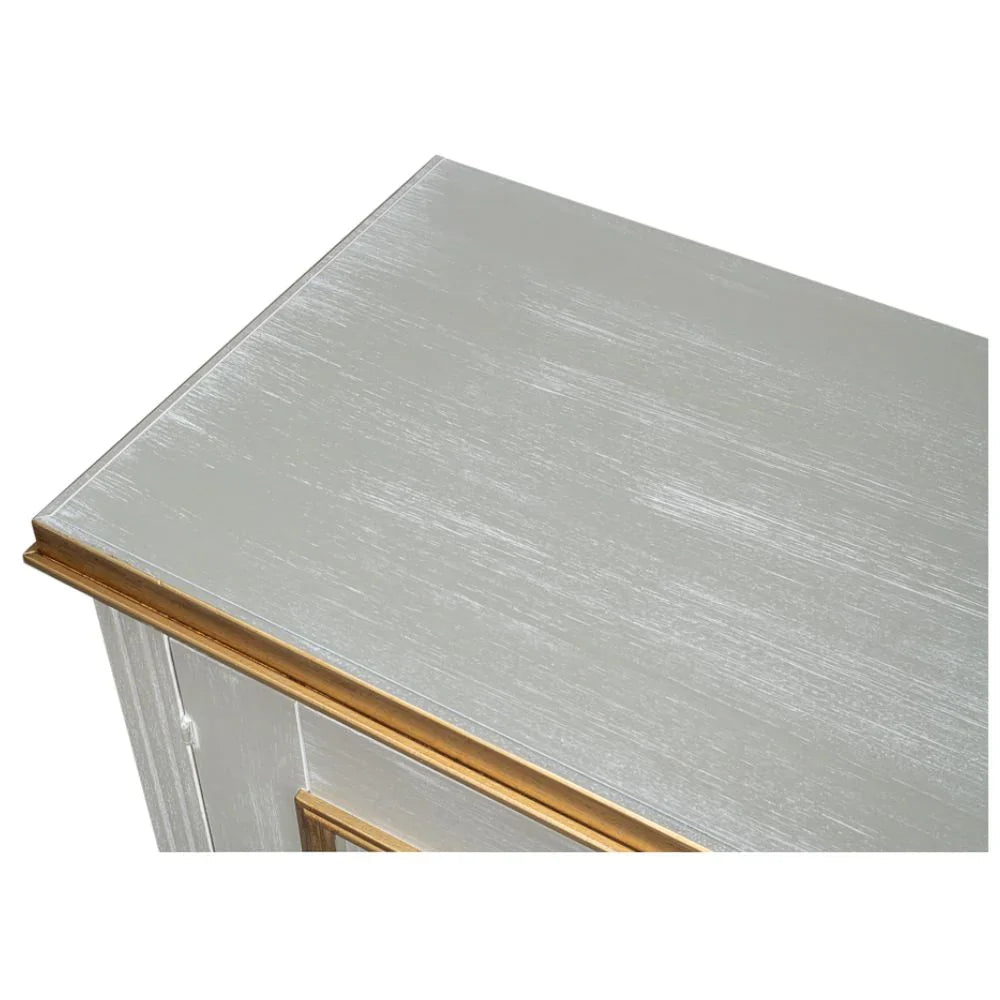 Buffet Louis gris et or