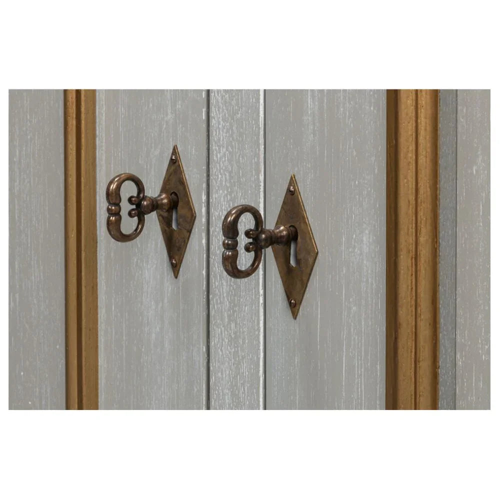 Buffet Louis gris et or