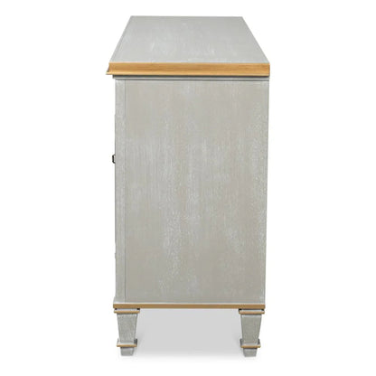 Buffet Louis gris et or