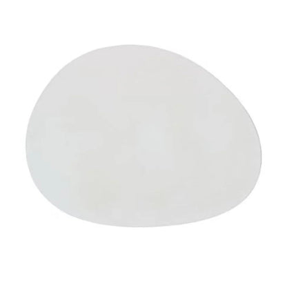 Table basse d'extérieur en béton blanc