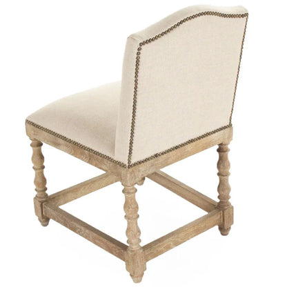 Chaises de café modernes à dossier arqué