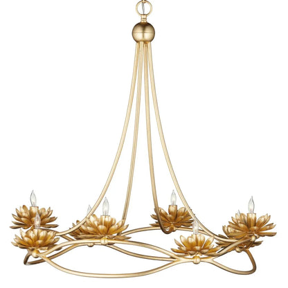 Lustre doré Lotus Bloom