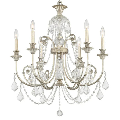 Lustre vintage en argent ancien