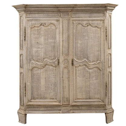 Armoire extra large en chêne français ornée, vers 1860