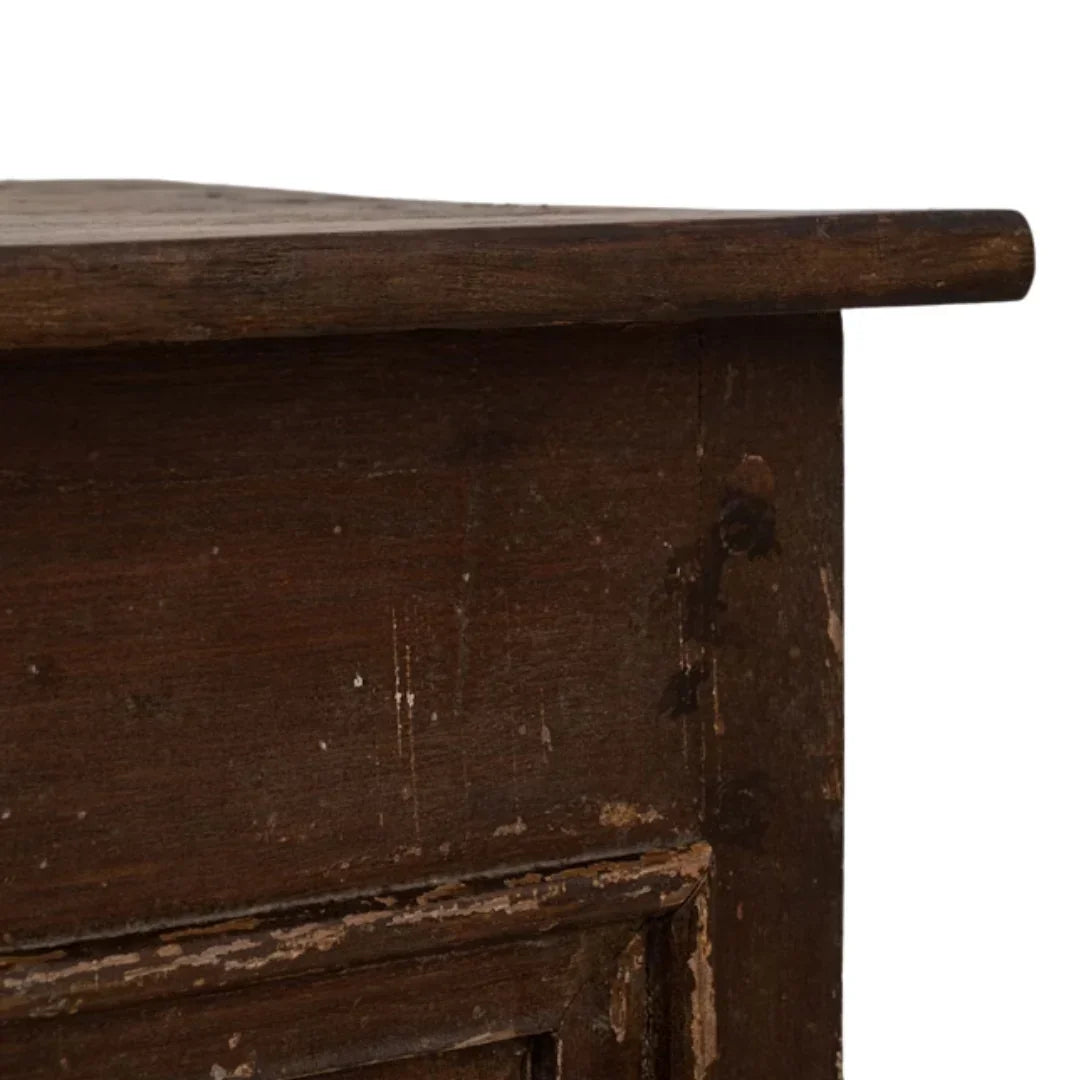 Petit cabinet néo-gothique à motifs de trèfle à quatre feuilles, vers 1900