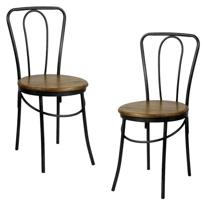 Chaises de pâtisserie française - Lot de 4