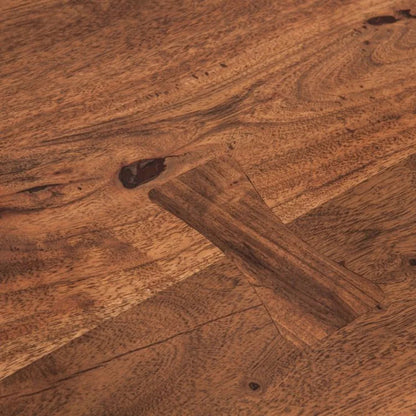 Table de comptoir en fonte à bord industriel