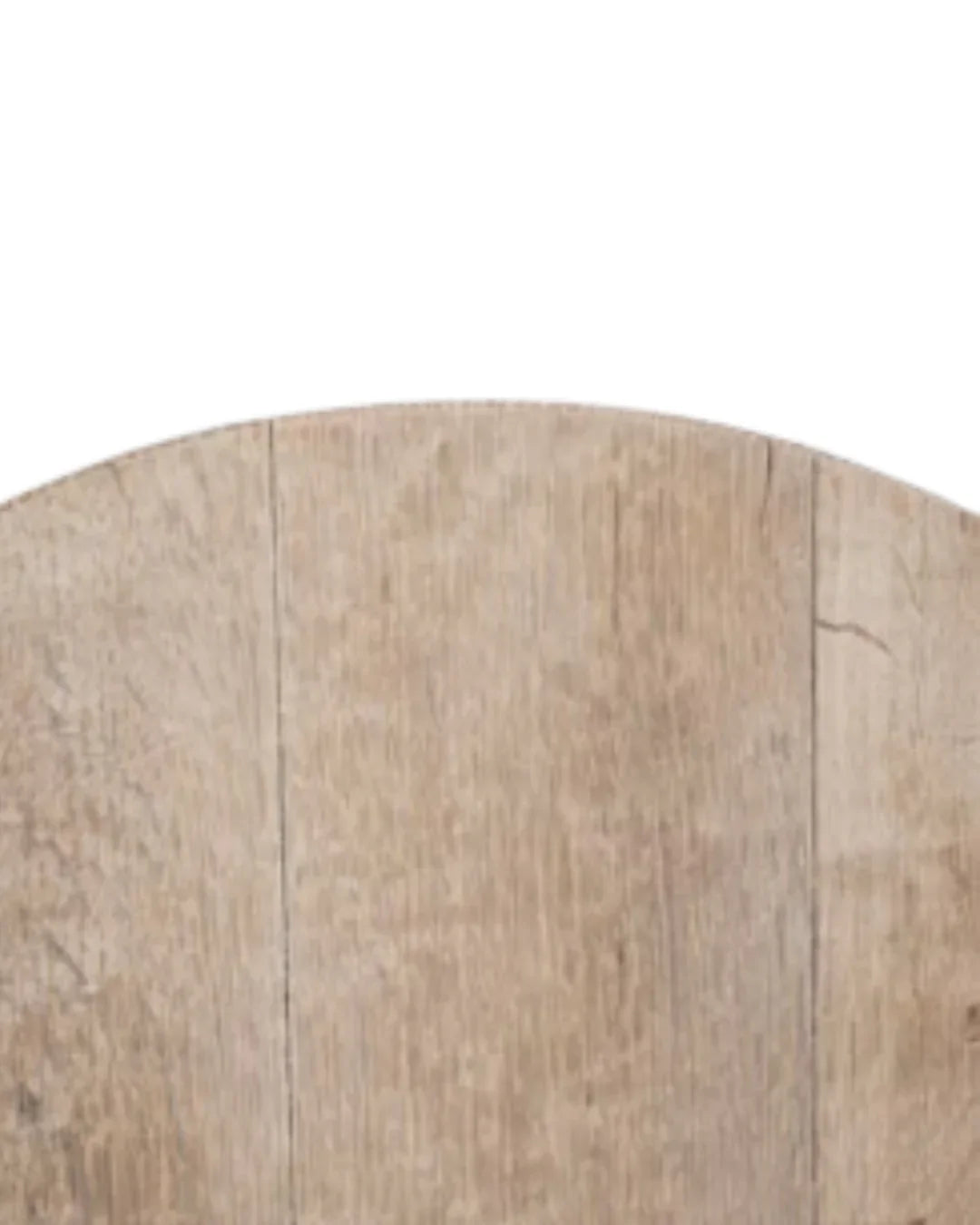 Table basse rustique à piètement en fer, vers 1940