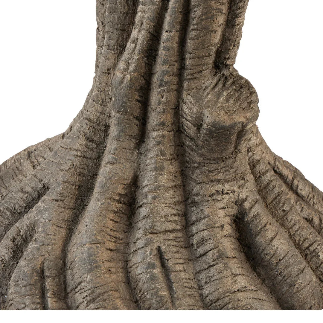 Table d'appoint rustique inspirée des arbres