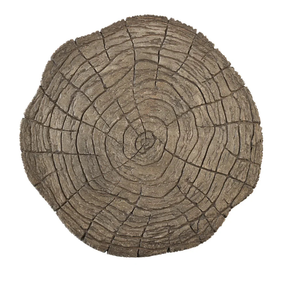 Table d'appoint rustique inspirée des arbres