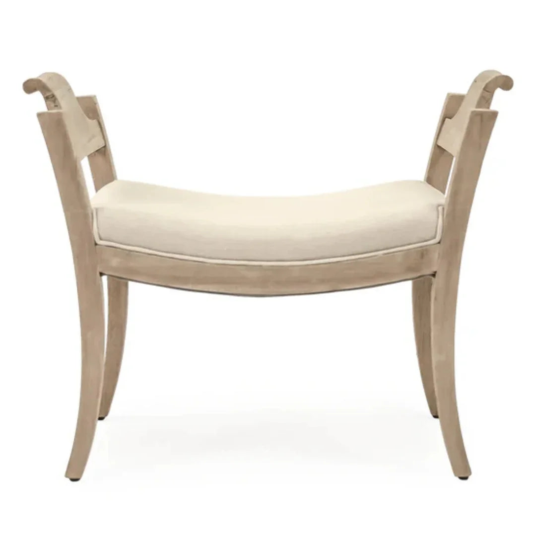 Tabouret d'appoint rustique en bois