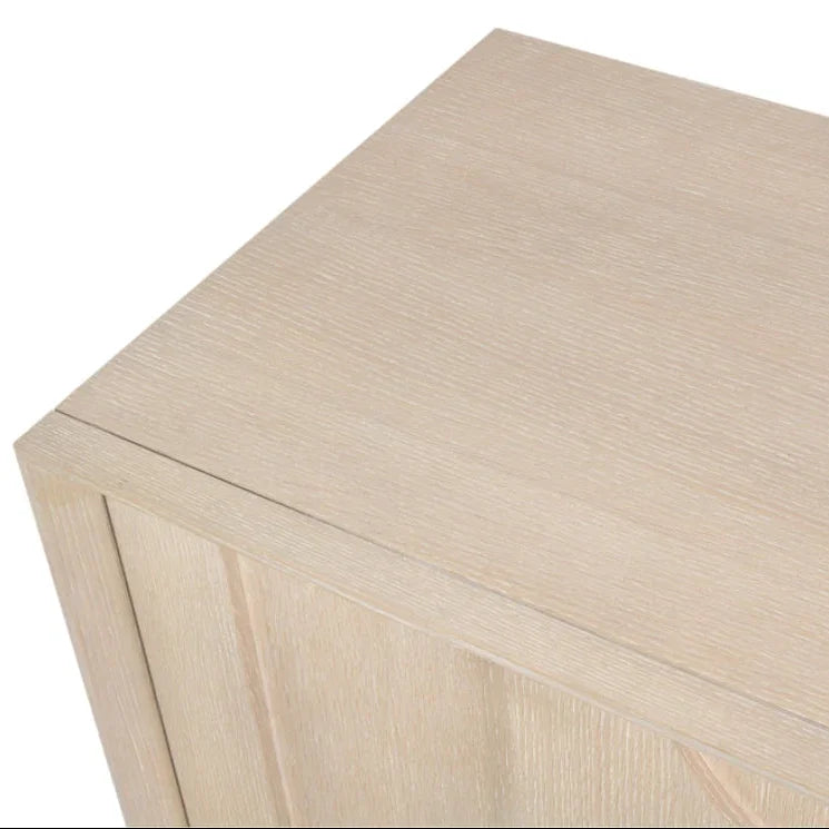 Crédence moderne en chêne sculpté