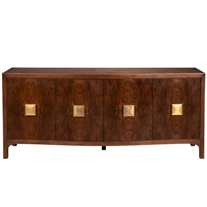 Crédence Shoreline en noyer et érable