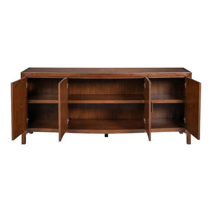 Crédence Shoreline en noyer et érable