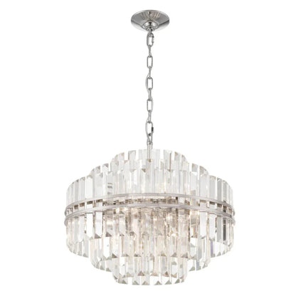 Lustre en cristal à plusieurs niveaux Contempo