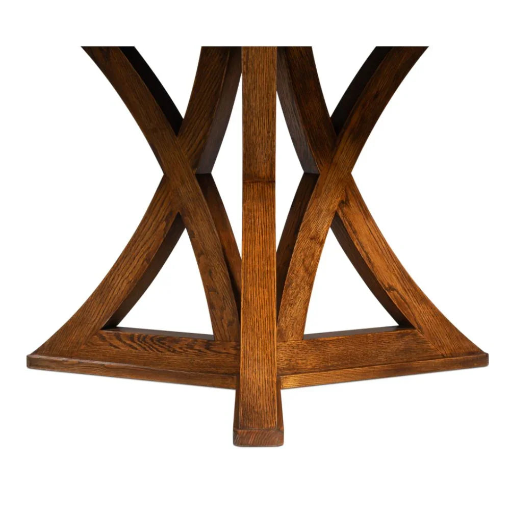 Table à manger Jupe marron tabac décontracté