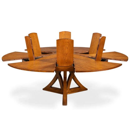 Table à manger Jupe marron tabac décontracté