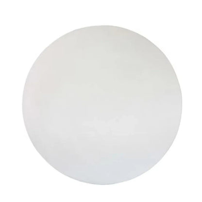 Table de salle à manger d'extérieur Silhouette en béton blanc