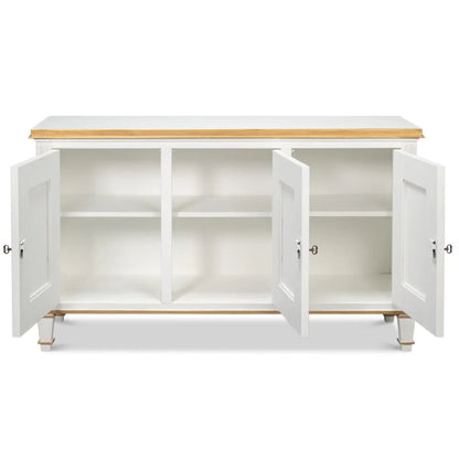 Buffet Louis blanc et or